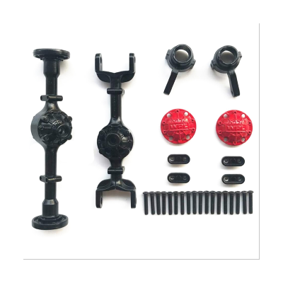 Front and Rear Axle Housing Set for WPL C14 C24 C34 C44 1/16 RC Car Upgrade Parts Accessories