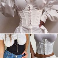 【CW】 Fashion Female Waistband Corset Band Stretch Cummerbunds Luxury Wide Belts