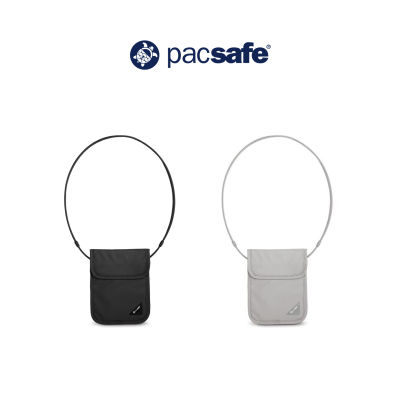 Pacsafe Coversafe® X75 RFID Blocking Security Neck Pouch กระเป๋าคล้องคอ กระเป๋ากันขโมย