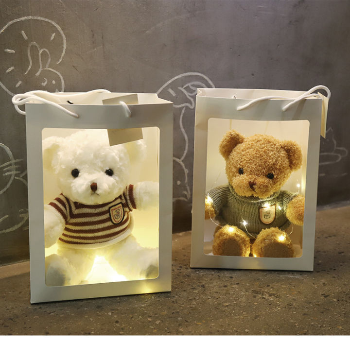 ตุ๊กตาหมีดอกกุหลาบ-ตุ๊กตาหมีวาเลนไทน์-ตุ๊กตาหมีสื่อรัก-ของขวัญวันเกิด-ของขวัญวาเลนไทน์-ของขวัญรับปริญญา-พร้อมส่งในไทย
