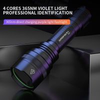 NEW SUPERFIRE Z03 365Nm UV Flashlight EDC Torch Ultra Violet Light For Camping Pet Urine Stains Detector Scorpion Hunting