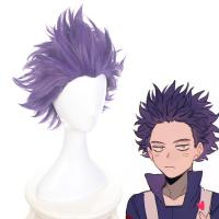 วิกผมคอสเพลย์ทนความร้อนสีม่วงของฉัน Shinsou แกล้งเล่นเครื่องแต่งกายและปาร์ตี้