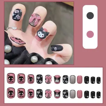 Sanrio My Melody Nail Decal Cartoon Dolls Handmade Hello Kitty Nail Sticker