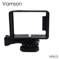 Vamson สำหรับ Go Pro 4 3 3อุปกรณ์เสริมมาตรฐานป้องกันบวกขาตั้งวาดรูปสามขาฐานภูเขาสกรูสำหรับ Gopro ฮีโร่กล้องเพื่อการกีฬา Vp613