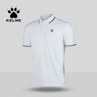 Japanauthentic Pxg・ Callawayayping.j. LINDEBERG KELME/Karme คอปกเสื้อโปโลสำหรับผู้ชายฤดูร้อนเสื้อยืดลายทางผู้ชายแขนสั้นระบายอากาศได้ดีแห้งเร็ว