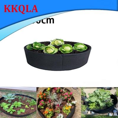 QKKQLA 40 Gallons Growing Bags Fabric Garden Round Planting Container Grow Bags 80*30cm Planter For Plants Nursery Pot