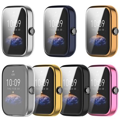 Case For Amazfit Bip 3 3pro Protector Case Screen For Amazfit Accessories BIP 3 pro Bumper TPU Cover Protection Cases Cases