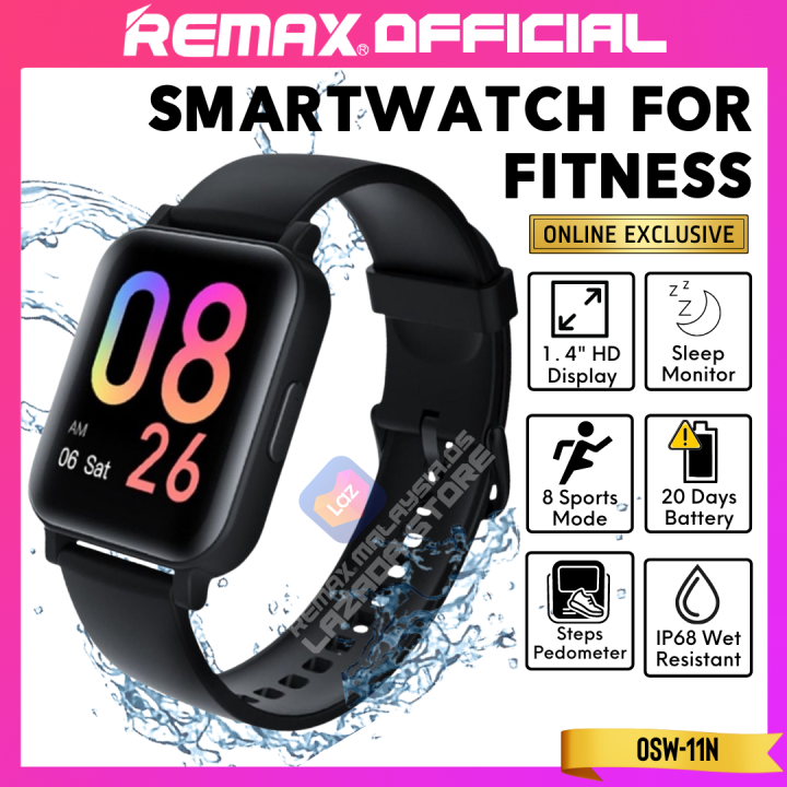 ORAIMO OFFICIAL Waterproof Smartwatch Full 1.4" Digital Touch Screen Bluetooth Fitness Heart