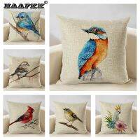 hot！【DT】♗☄☎  Watercolor Colorful Sofa Outdoor Wedding Beach Decoration 45x45cm Cushion Cover