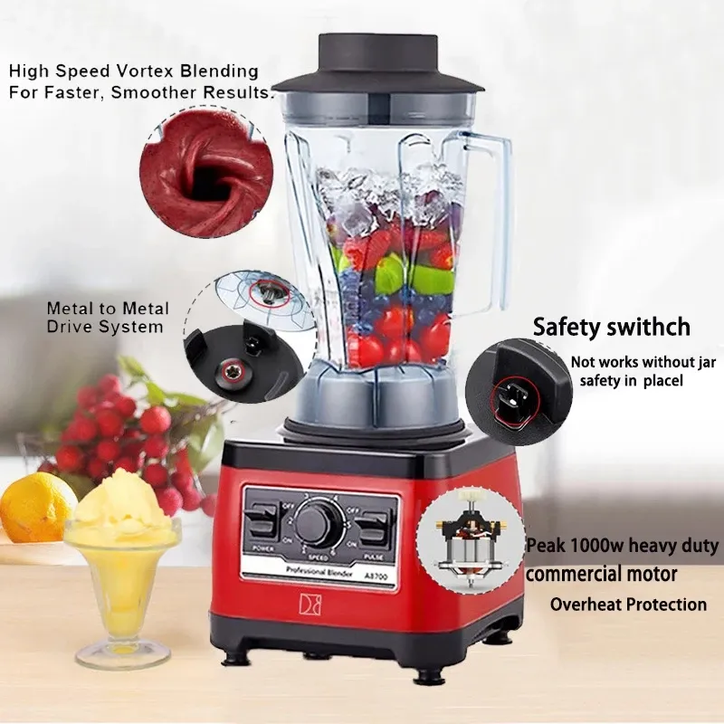 2200W BPA FREE 2L heavy duty commercial professional smoothie