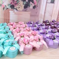 10pcs Creative European Style Love Iron Candy Box Birthday Chocolate Box With Flower Gift Bags &amp; Wrapping Supplies Drop Shopping Storage Boxes