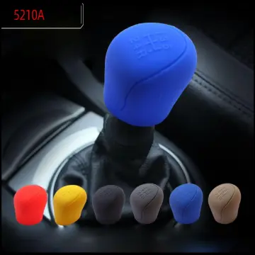 Manual 5/6-speed Car Silicone Gear Shift Knob Cover Gear Stick Cover  Protector
