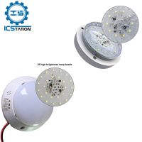 โมดูล LED ไฟติดเพดานควบคุมเสียง/แสง5W หลอดไฟ LED AC 180 240V 50Hz 50Hz 50 Seconds โมดูลการตรวจจับการหน่วงเวลา