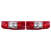 2Pcs Car Rear Bumper Reflector Rear Tail Lamp Brake Light for Ford Transit MK7 2006 - 2014 Panel Van