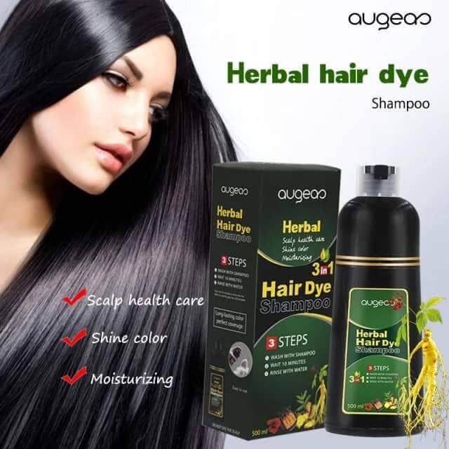 MEIDU HERBAL HAIR DYE SHAMPOO 500ML. AUTHENTIC 100% | Lazada PH