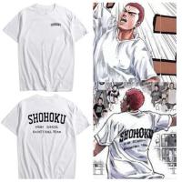 tshirt 【hot tshirts】เสื้อสแลมดั้งค์#เสื้อยืดSLAMDUNK#เสื้อslamdunkคนอ้วน#เสื้ซด์ใหญ่#เสื้อบิ๊กไซด์#slamdunktshirt#เสื้อไ