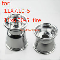 Wheel Front 10X4.50-5 Rear 11X7.10-5 Inch Aluminum Alloy Wheel Rim Hub Wheel Hub Rim KARTING ATV UTV Buggy Good Quality