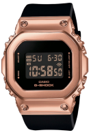 Casio G-Shock Mini นาฬิกาข้อมือผู้หญิง สายเรซิ่น รุ่น GM-S5600,GM-S5600PG,GM-S5600PG-1 - สีโรสโกลด์