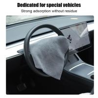 Tesla ModelY/3 Advanced Car Wash Towel Car Cloth Special Absorbent Interior Cloth Car X2K5