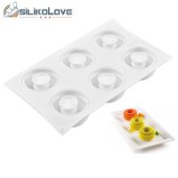 Limited Time Discounts SILIKOLOVE New Arena Shape Mousse Cake Mold Silicone Donuts Mould Silikon Form