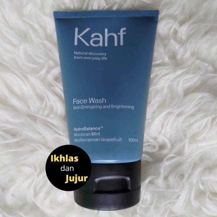 Kahf Skin Energizing and Brightening Face Wash 100 ml Cleanser Wajah