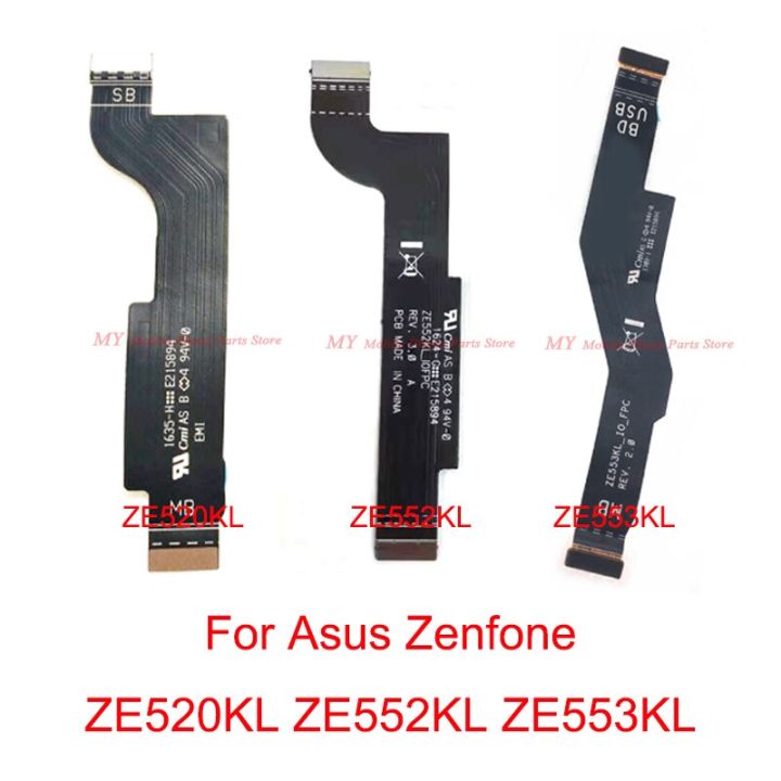 สายเคเบิ้ลยืดหยุ่นสำหรับหลัก-asus-zenfone-3-zoom-ze520kl-ze552kl-เมนบอร์ดเมนบอร์ดเมนบอร์ด-ze553kl-เมนบอร์ดเชื่อมต่อจอแสดงผล-lcd-เฟล็กซ์สายริบบิ้น