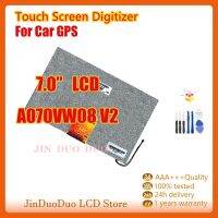 7.0  "ต้นฉบับสำหรับจีพีเอสรถยนต์ A070VW08 V2จอแสดงผล LCD หน้าจอดิจิตอลประกอบสำหรับ A070VW08จีพีเอสรถยนต์ V2 A070VW08V2อะไหล่จอแสดงผล