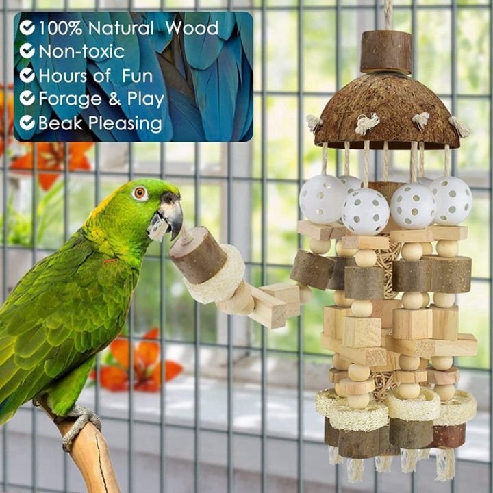 bird-parrot-toy-large-parrot-toy-natural-wooden-blocks-bird-chewing-toy-parrot-cage-bite-toy-suits-for-macaws-parrots