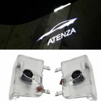 JURUS 2Pcs Wireless Led Car Door Light Logo Projector For Mazda 6 Atenza 2014-2018 Laser Door Projector Logo Ghost Shadow Light