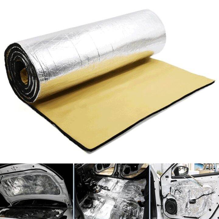 New 200cmx50cm Car Sound Deadener Mat 5mm Noise Heat Deadening