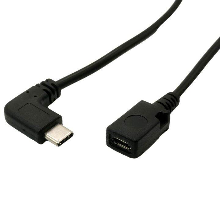 usb-3-1-type-c-male-to-micro-usb-female-short-cable-0-25m-cables-converters