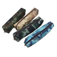 1 Pcs Camouflage Pencil Case for Boys and Girls School Supplies Zipper Pouch 4 Colors Pencil Bag Army style four colors Pencil Cases Boxes