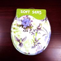 toilet seat cover set sponge fashion 17" toilet seat toilet lid pattern soft toilet seat warm 2020 high quality