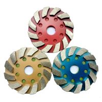 Noisecw Apr 4Inch Metal Diamond Polishing Pads 100mm Metal Bond Sintering Welding Diamond Floor Grinding Disc Marble Granite 4JKP. ！