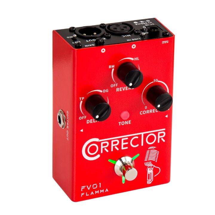 【Official Authentic】 FLAMMA FV01 Vocal Effects Processor Pitch