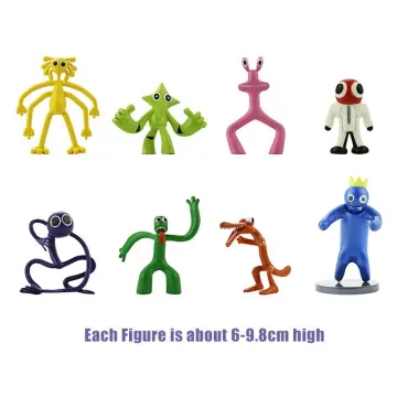 6/8 Pcs/set Funny Roblox Rainbow Friends Action Figures Toys Model Doll  Cake Toppers Kids Gift