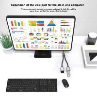 USB To USB 2.0 Triple USB Port HUB OTG Adapter Cable Hab Data Charging Convertor USB Extension Splitter