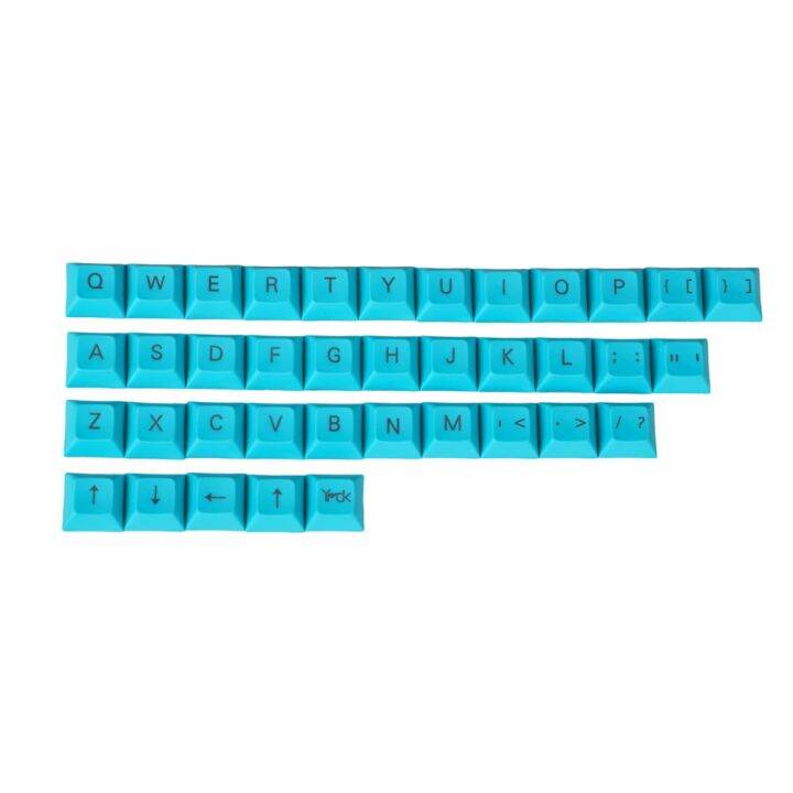 YMDK DSA Keycaps PBT 1.4mm – Set Tasti Per Tastiera Meccanica Planck AMJ40 Niu40 (Kit 2, Layout 4 Spazi)