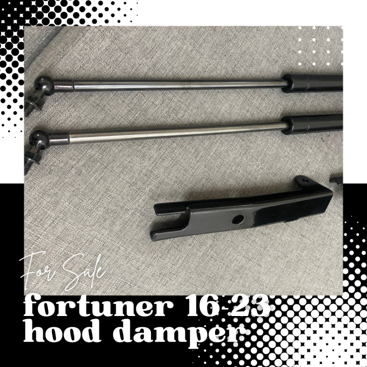 Gt Pro hood damper kit for Toyota Fortuner 1623 Oto Klasiko Lazada PH