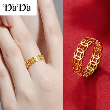 Real gold sale ring for girl