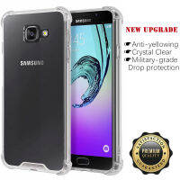 สำหรับ Samsung Galaxy A9 Pro 2016 SM-A910F SM-A9100คริสตัลใสซิลิโคน Jelly ไม่สีเหลืองทหารเกรดเสริมโทรศัพท์กันกระแทกกันชน