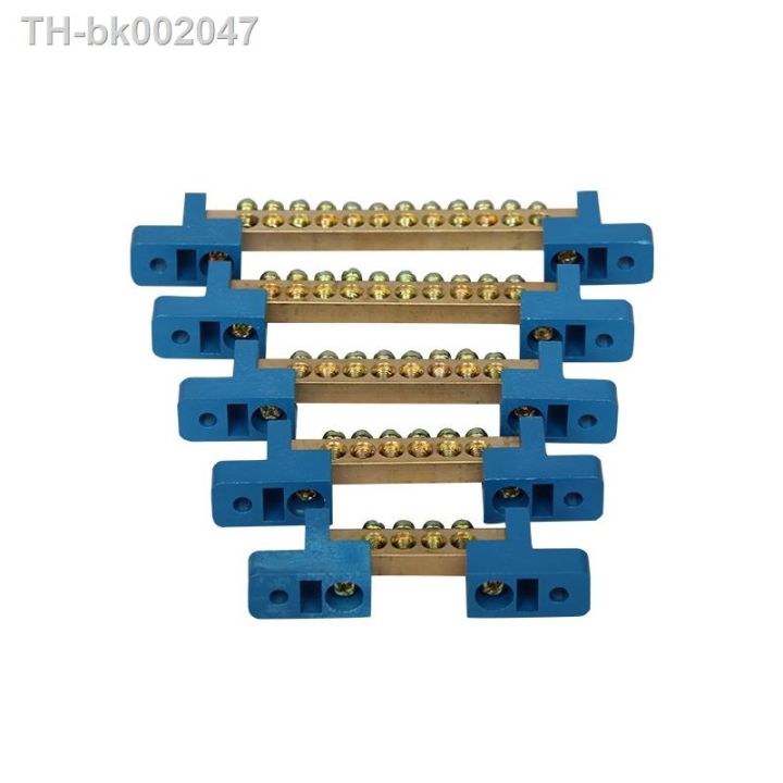 1pcs-6x9-4-6-8-10-12-hole-zero-ground-row-copper-bar-connection-terminal-wiring-terminal-of-distribution-box