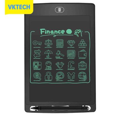 [Vktech] แท็บเล็ตการเขียน LCD ดิจิตอลขนาด8.5นิ้วแผ่นกระดานวาดภาพบางเฉียบพร้อมปากกา