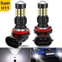 A Pack Canbus LED Fog Lamp H11 H8 H9 9005 HB3 LED Fog Light Bulb for Toyota Corolla Prado RAV4 Yaris Hiace Hilux Avensis White