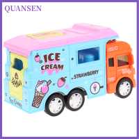 QUANSEN Ice Cream Candy รถ modle ของเล่นรถเข็นบ้านสมองเกมเด็กของเล่นเด็กของขวัญ