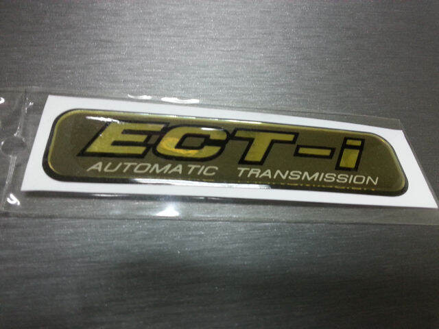 สติ๊กเกอร์-เทเรซิ่นนูนอย่างดี-ติดท้าย-toyota-vigo-คำว่า-ect-i-automatic-transmission-ติดรถ-แต่งรถ-sticker-โตโยต้า-วีโก้-สวย-งานดี-หายาก