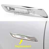 [HOT K] สำหรับ BMW 5ชุด F10 F11 F18 2011 2012 2013บังโคลนหน้ารถยนต์ไฟแผ่นทรงใบไม้ไฟเลี้ยวไฟหน้า