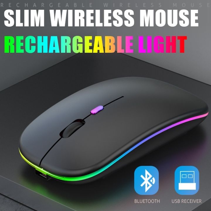 tablet-phone-computer-bluetooth-wireless-mouse-charging-luminous-2-4g-usb-wireless-mouse-portable-mouse