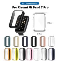 【Stay】Watch Case For Xiaomi Mi Band 7 Pro Ultra-Thin TPU Case PC + Tempered Film Watch Screen Protector Dustproof And Anti-Fall Protective Cover Smartwatch Accessories