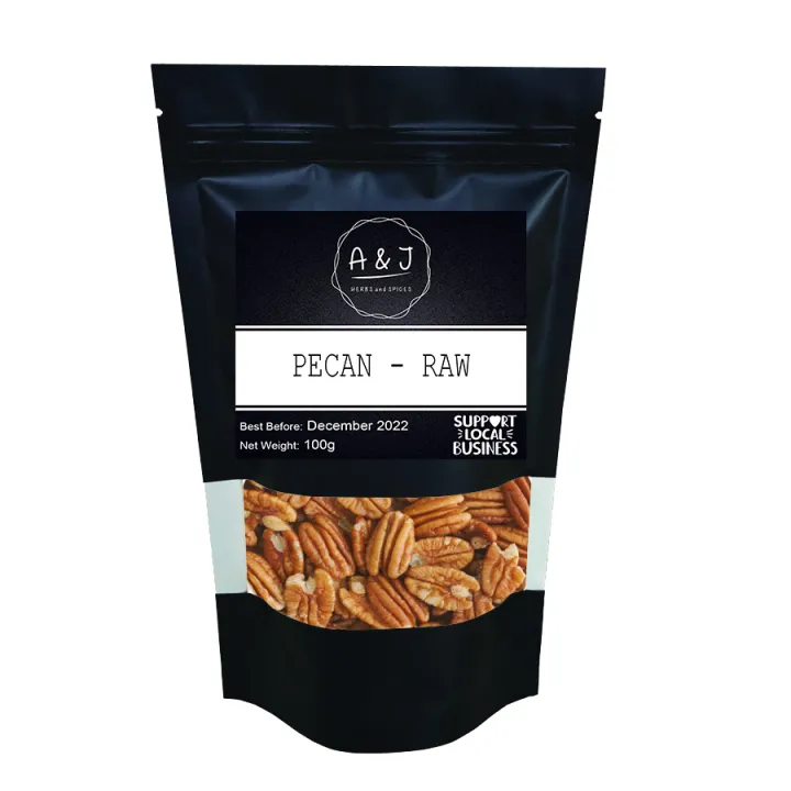 Pecans Raw 100g (100 Real Nuts) Lazada PH